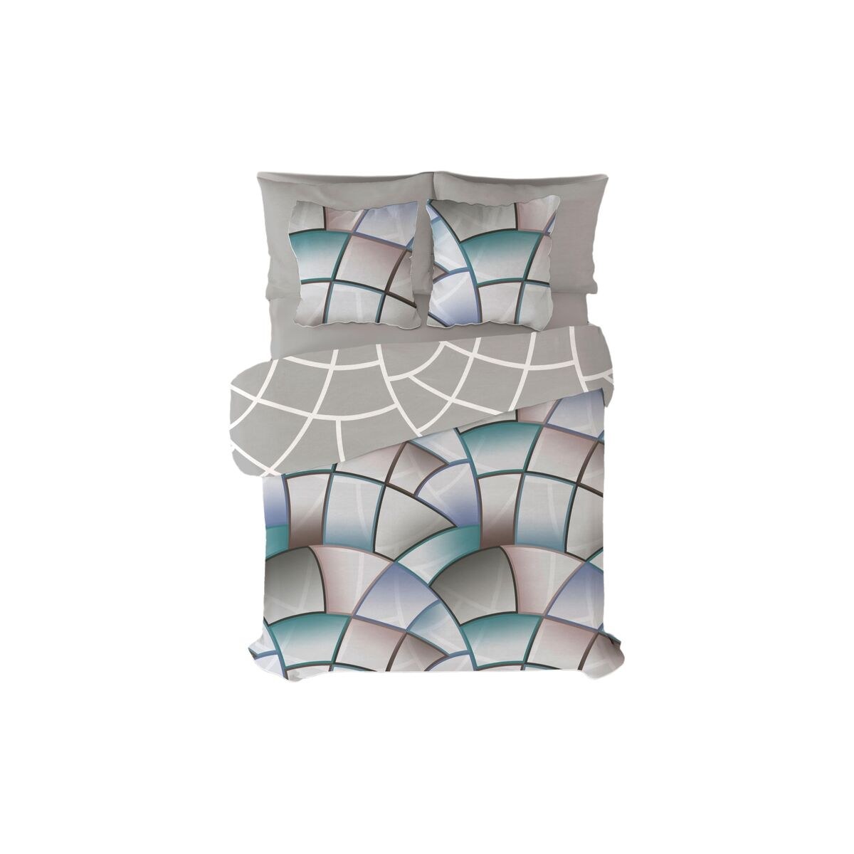 Nordic cover Lucas Grey 144 Threads 240 x 230 cm