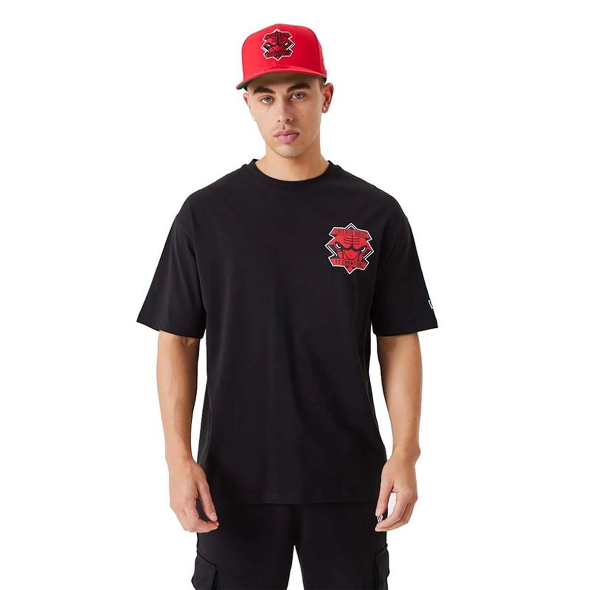 Men’s Short Sleeve T-Shirt Championship Chicago Bulls Black