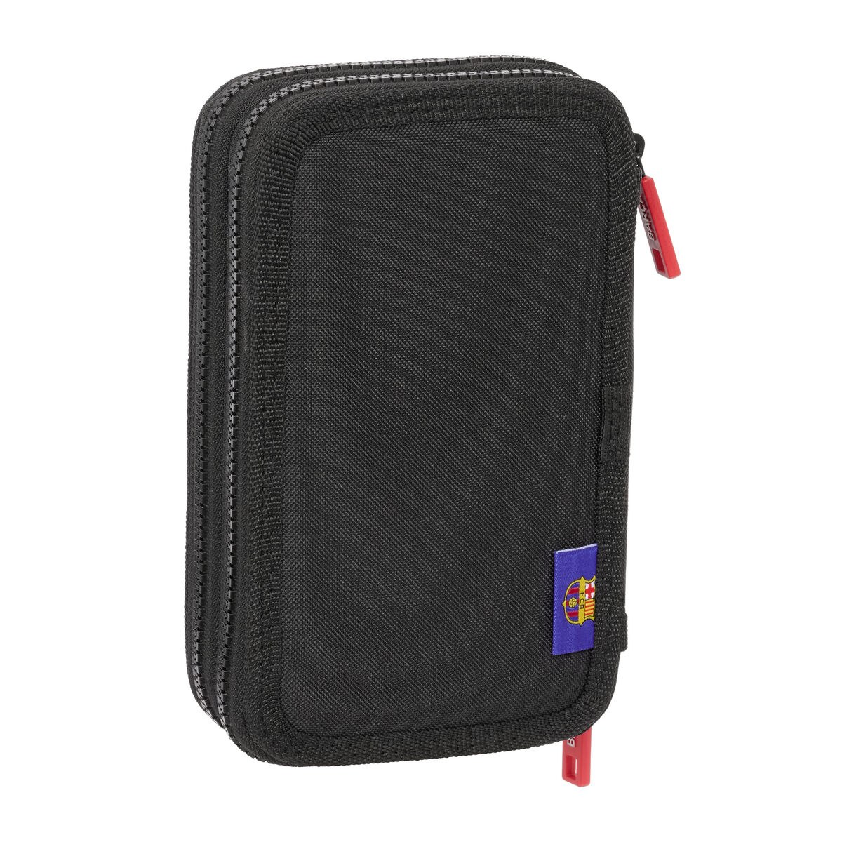 Двойной пенал Black Чёрный 12.5 x 19.5 x 4 cm 29 Предметы