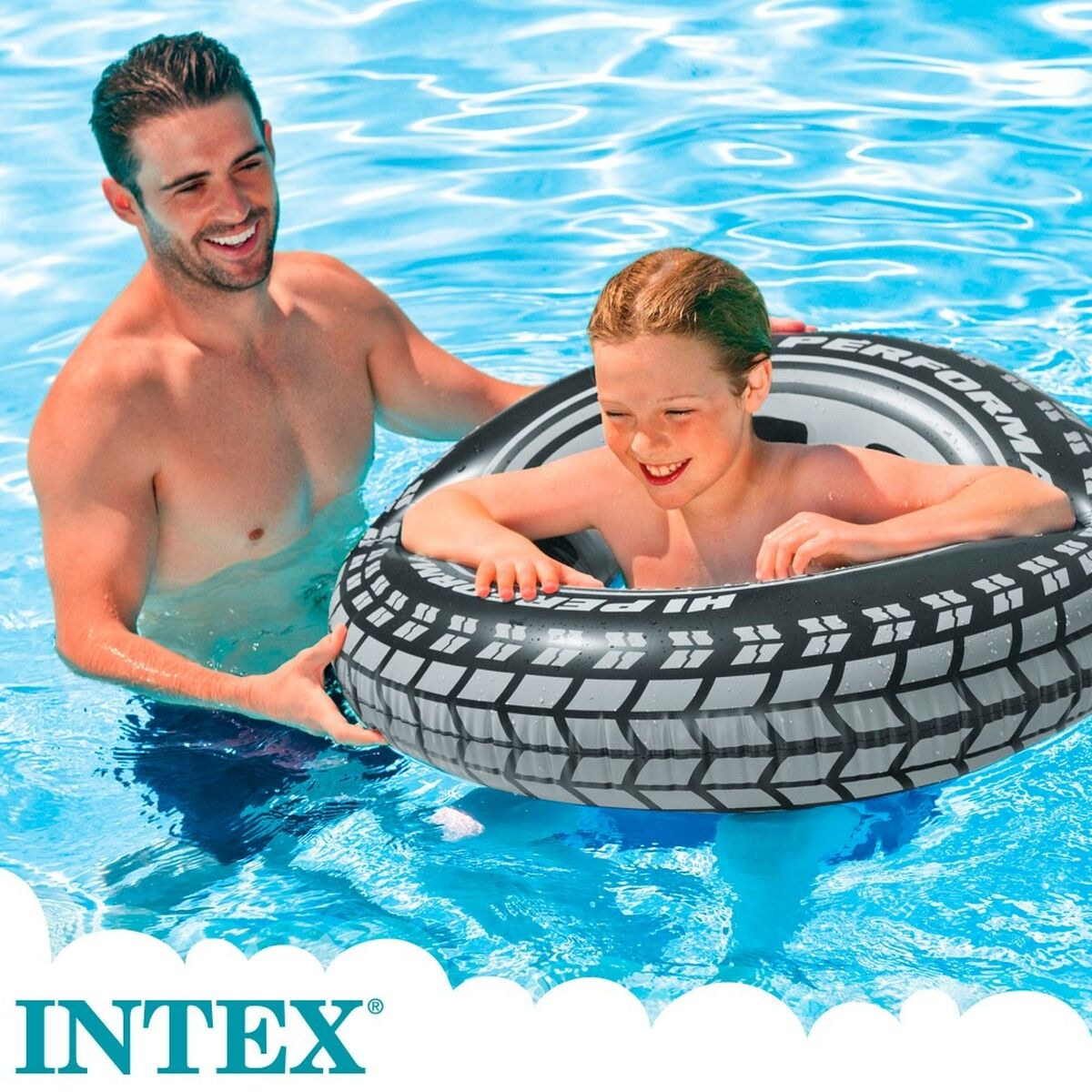 Inflatable Wheel 91 x 23 x 91 cm (24 Units)