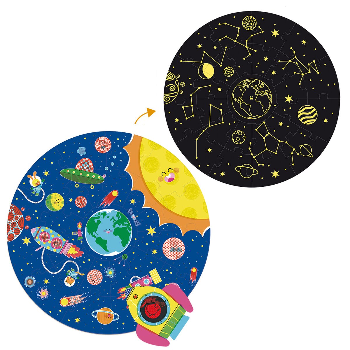 Головоломка XXL Space 25 Предметы