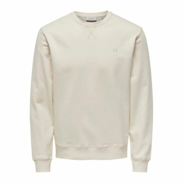 Толстовка без капюшона мужская Onsdan Unshed Reg Crew Neck Белый