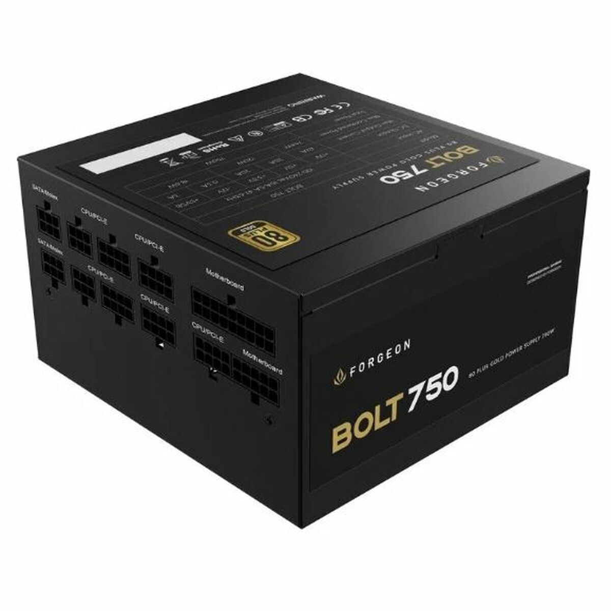 Power supply Bolt 750 W 80 Plus Gold