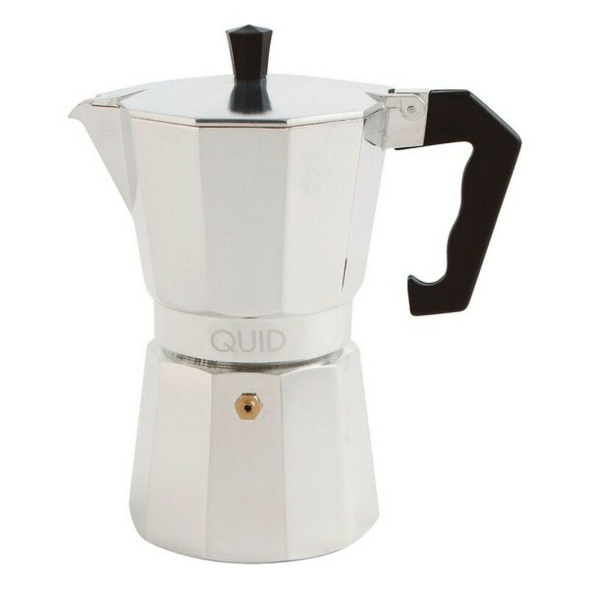 Italian Coffee Pot Cesena Steel Metal Bakelite 12 Cups