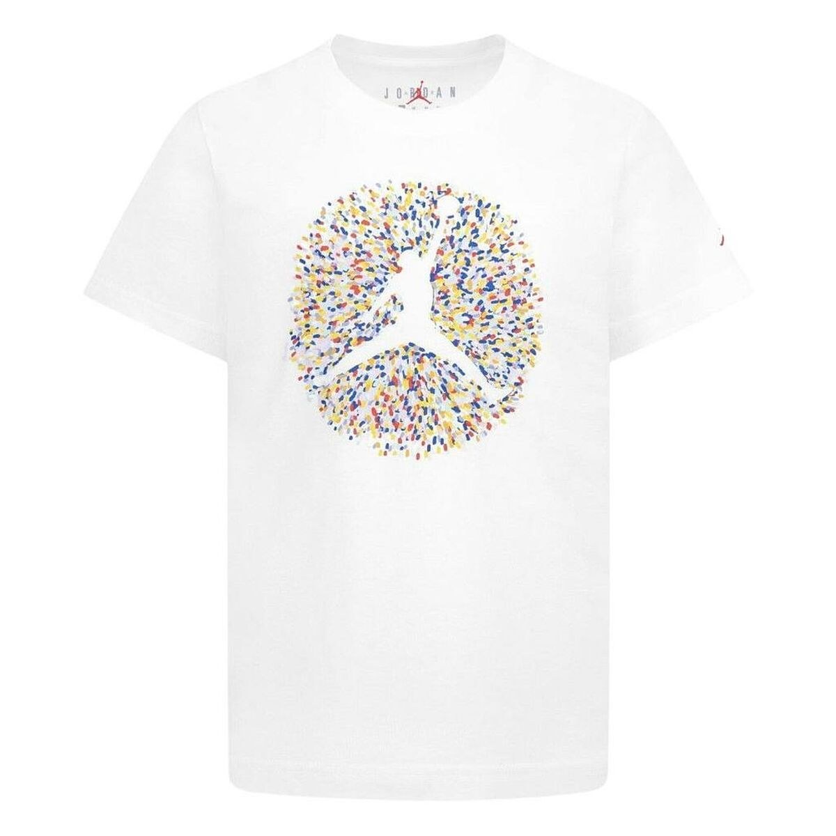 Child's Short Sleeve T-Shirt JDB POOLSIDE JUMPMAN SS TEE 95D122 001 White