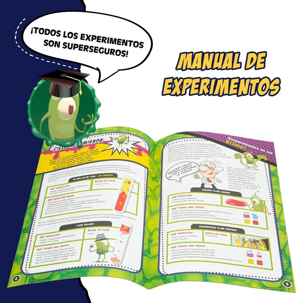 Научная игра El gran laboratorio del científico loco ES (4 штук)