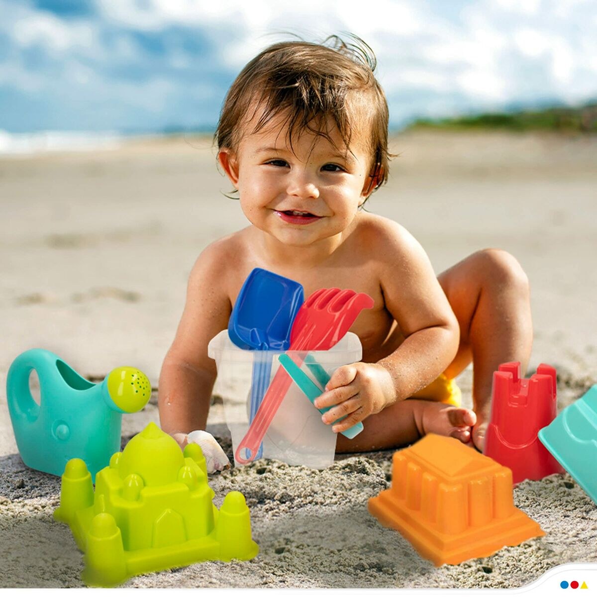 Beach toys set Ø 18 cm