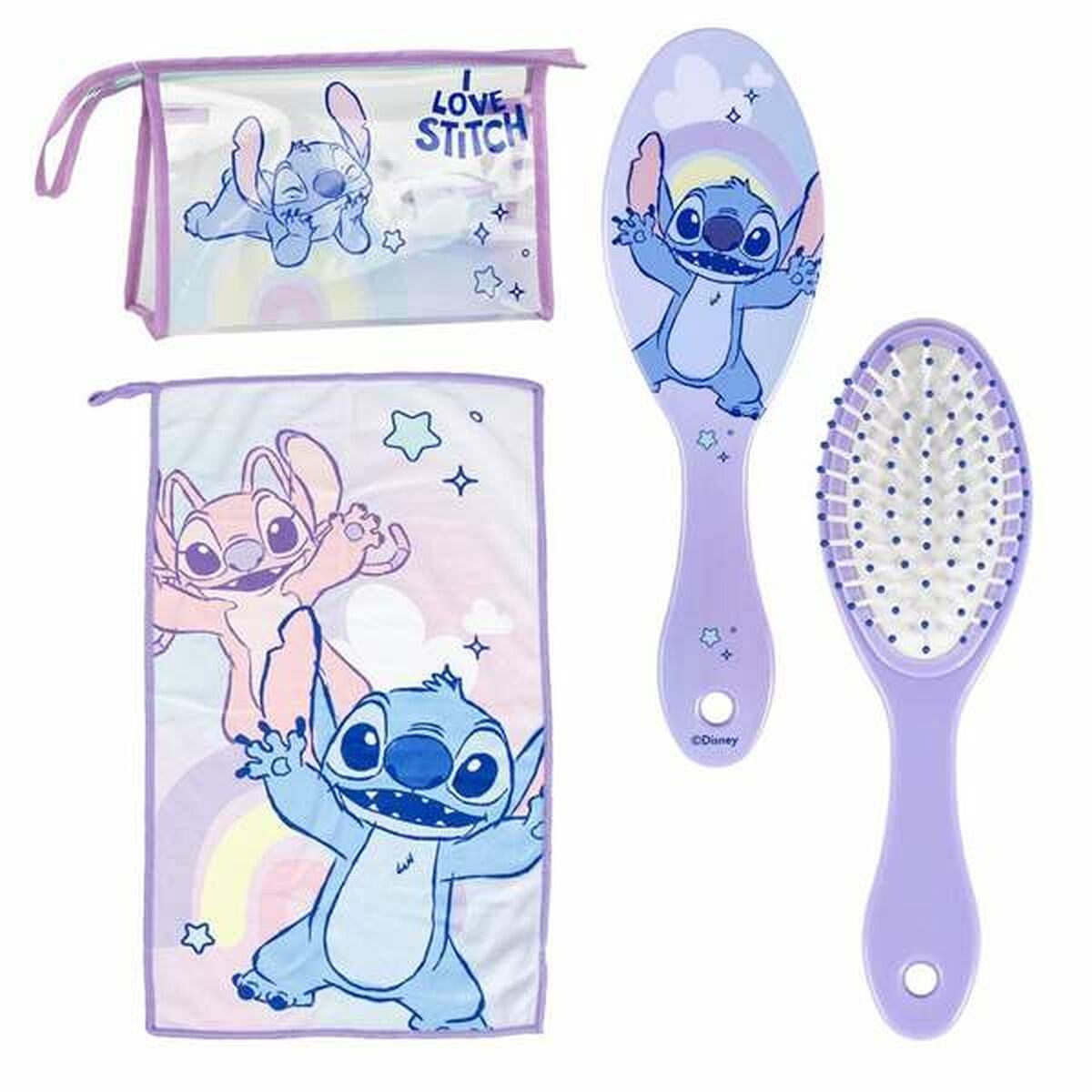Travel Vanity Case Lilac 23 x 15 x 8 cm