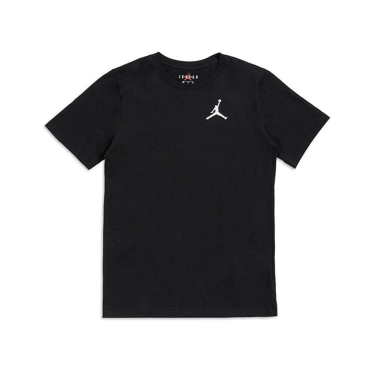 Child's Short Sleeve T-Shirt JDB JUMPMAN AIR EMB 95A873 023 Black