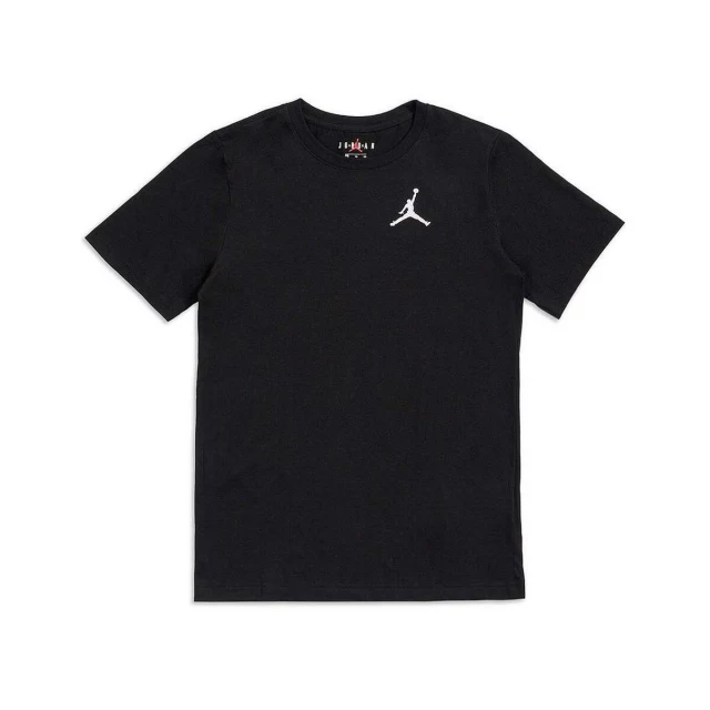 Child's Short Sleeve T-Shirt JDB JUMPMAN AIR EMB 95A873 023 Black
