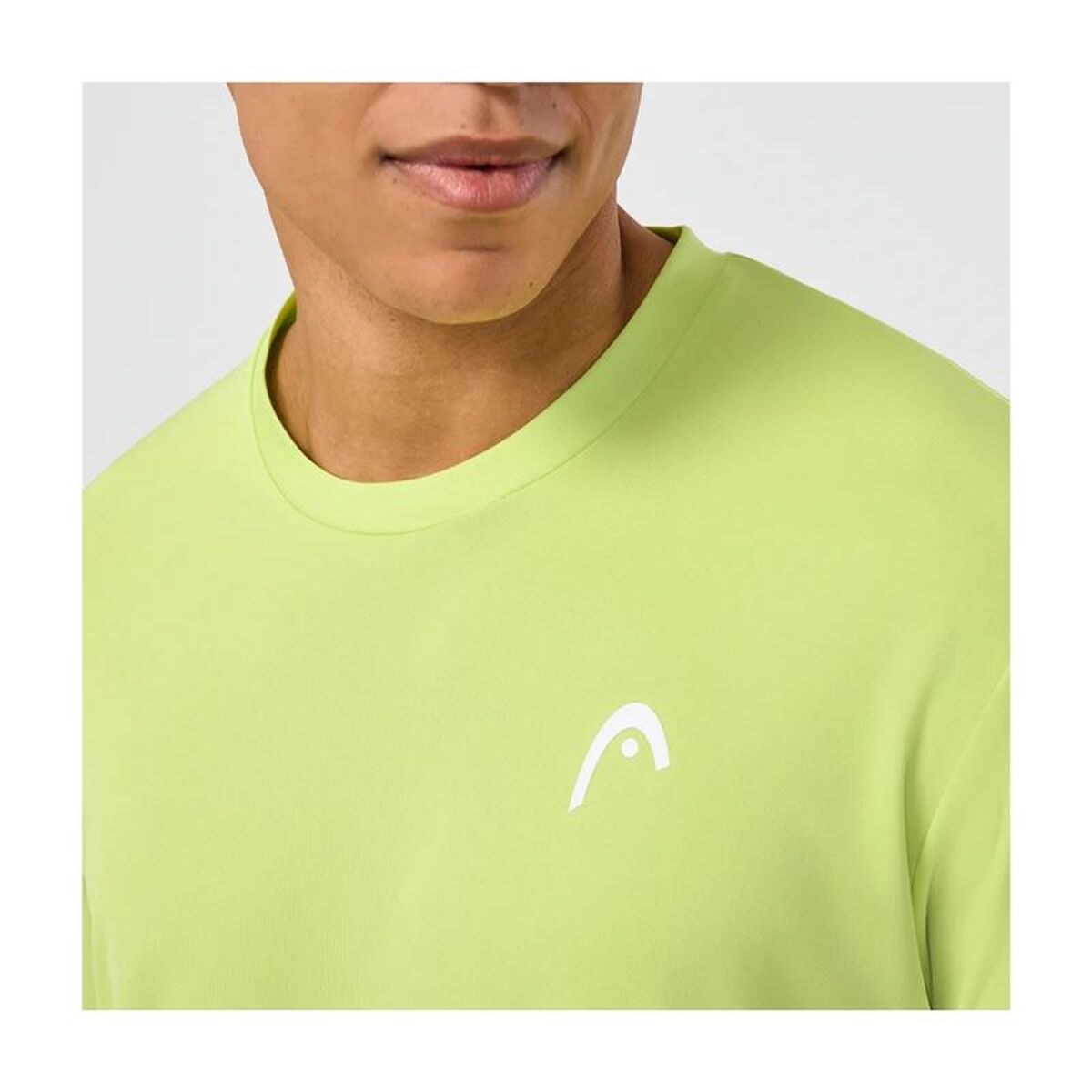 Men’s Short Sleeve T-Shirt Slice II Lime green Padel