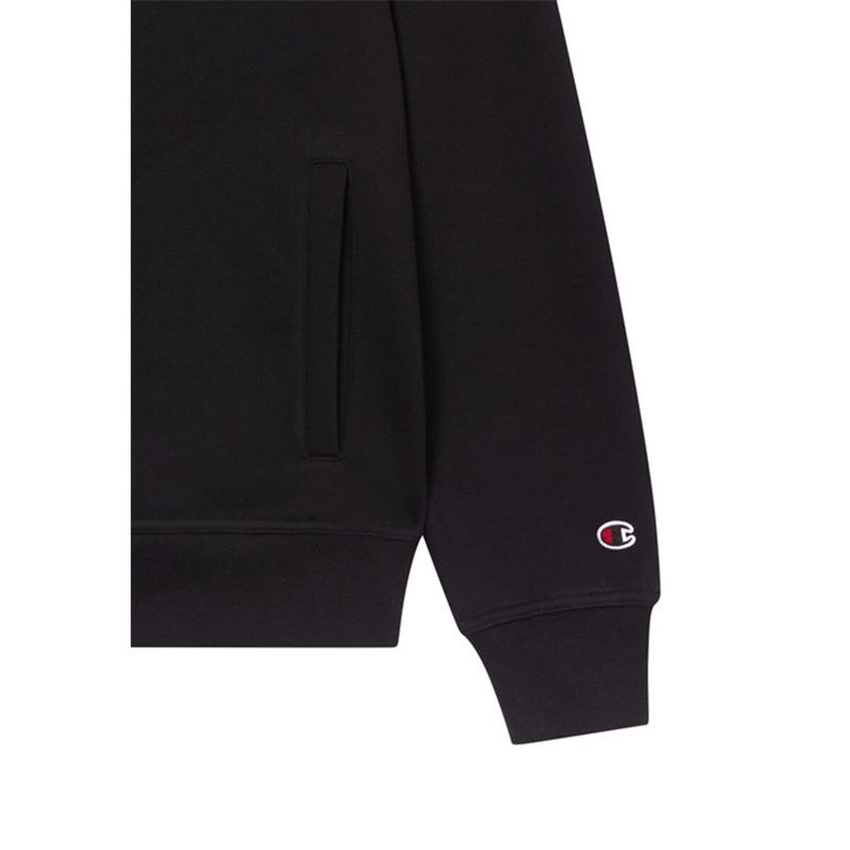 Men’s Sweatshirt without Hood Icons Tonal Black