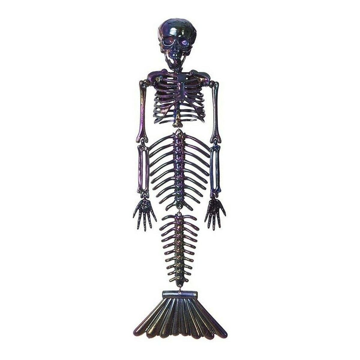 Halloween Decorations Skeleton Mermaid Chromed (37 cm)