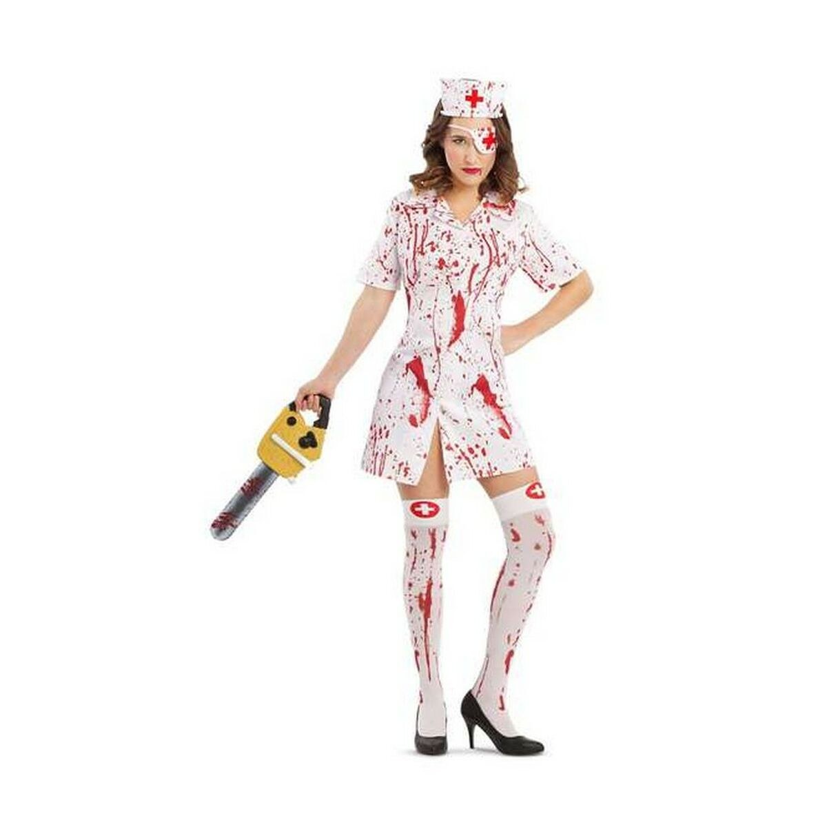 Costume for Children Multicolour Bloody Nurse S (4 Pieces)