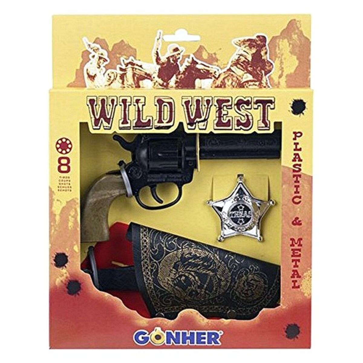 Set of Western Guns (3 pcs)
