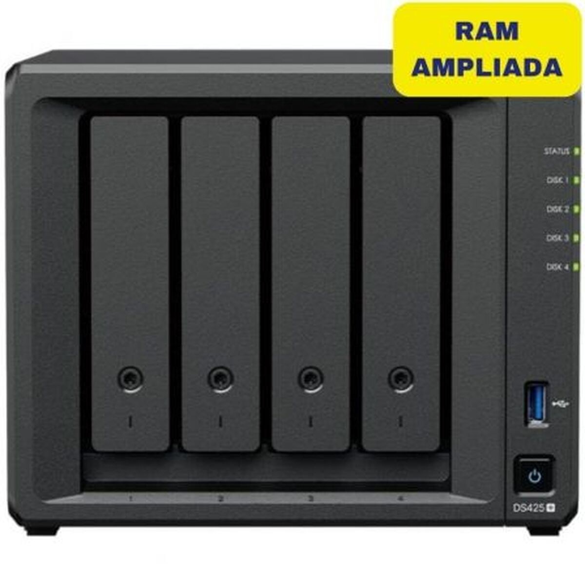 NAS Network Storage DS425+/6G Black