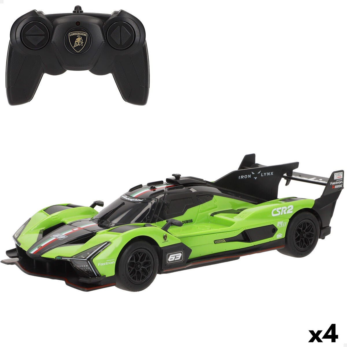 Remote-Controlled Car 20 X 6 X 8 CM (4 Units)