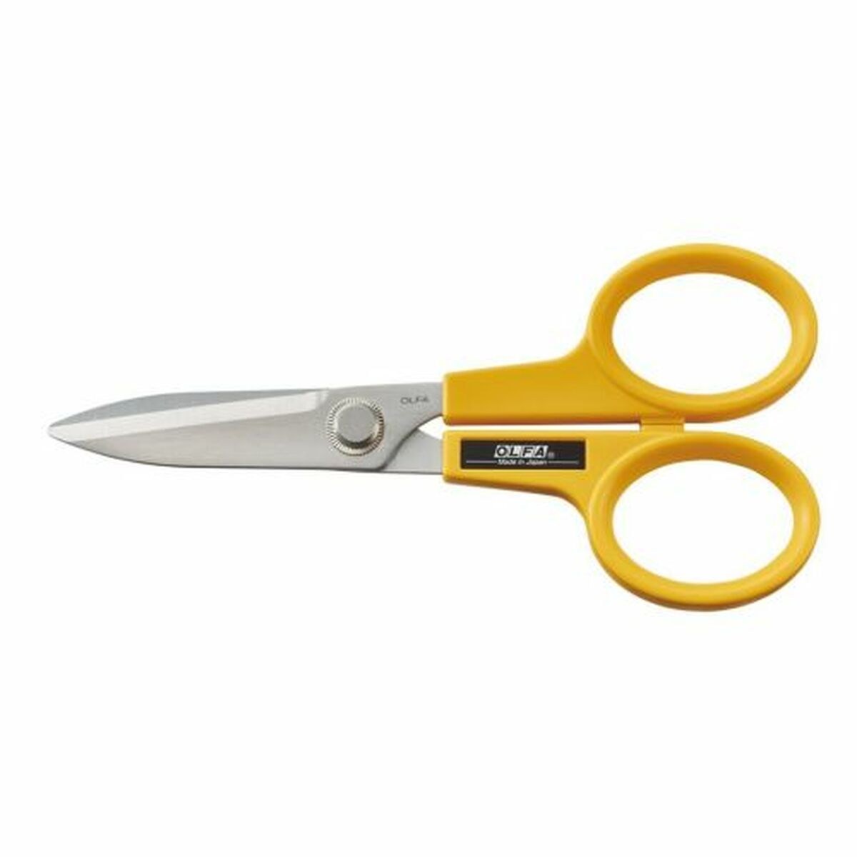 Scissors 17 cm Stainless steel Yellow Multi-use