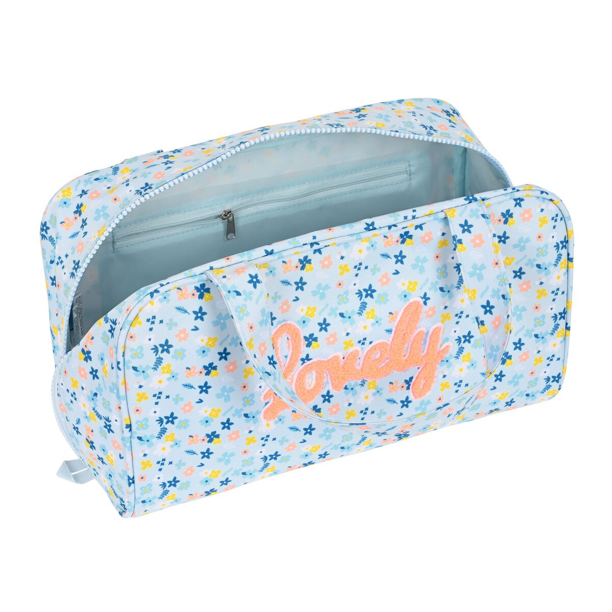 School Toilet Bag Lovely Light Blue 31 x 14 x 19 cm