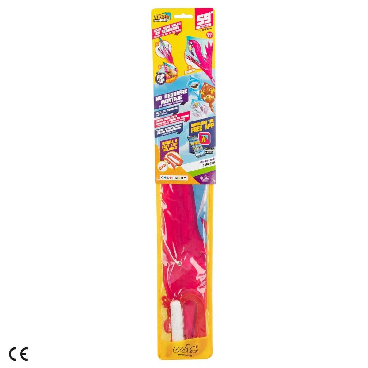 Comet Pop-up Diamond 58 x 69 x 4 cm 12 Units