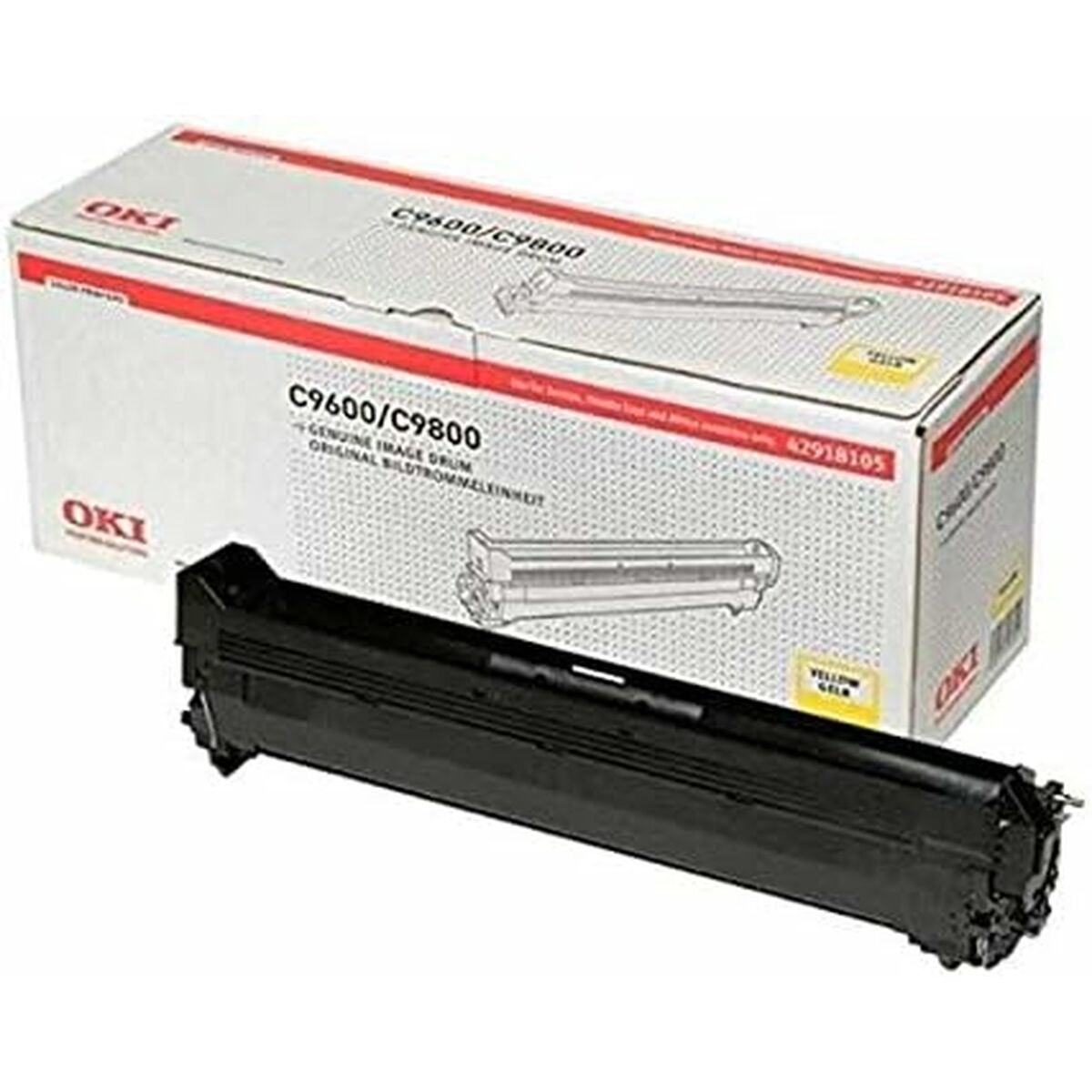 Printer drum 42918105 Yellow Black
