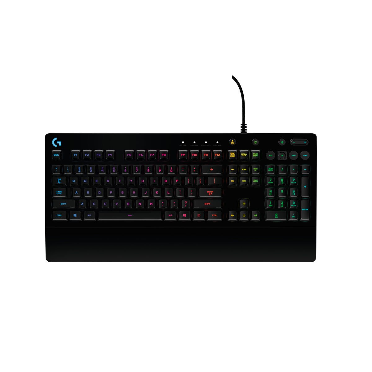 Клавиатура G213 Prodigy Чёрный Испанская Qwerty