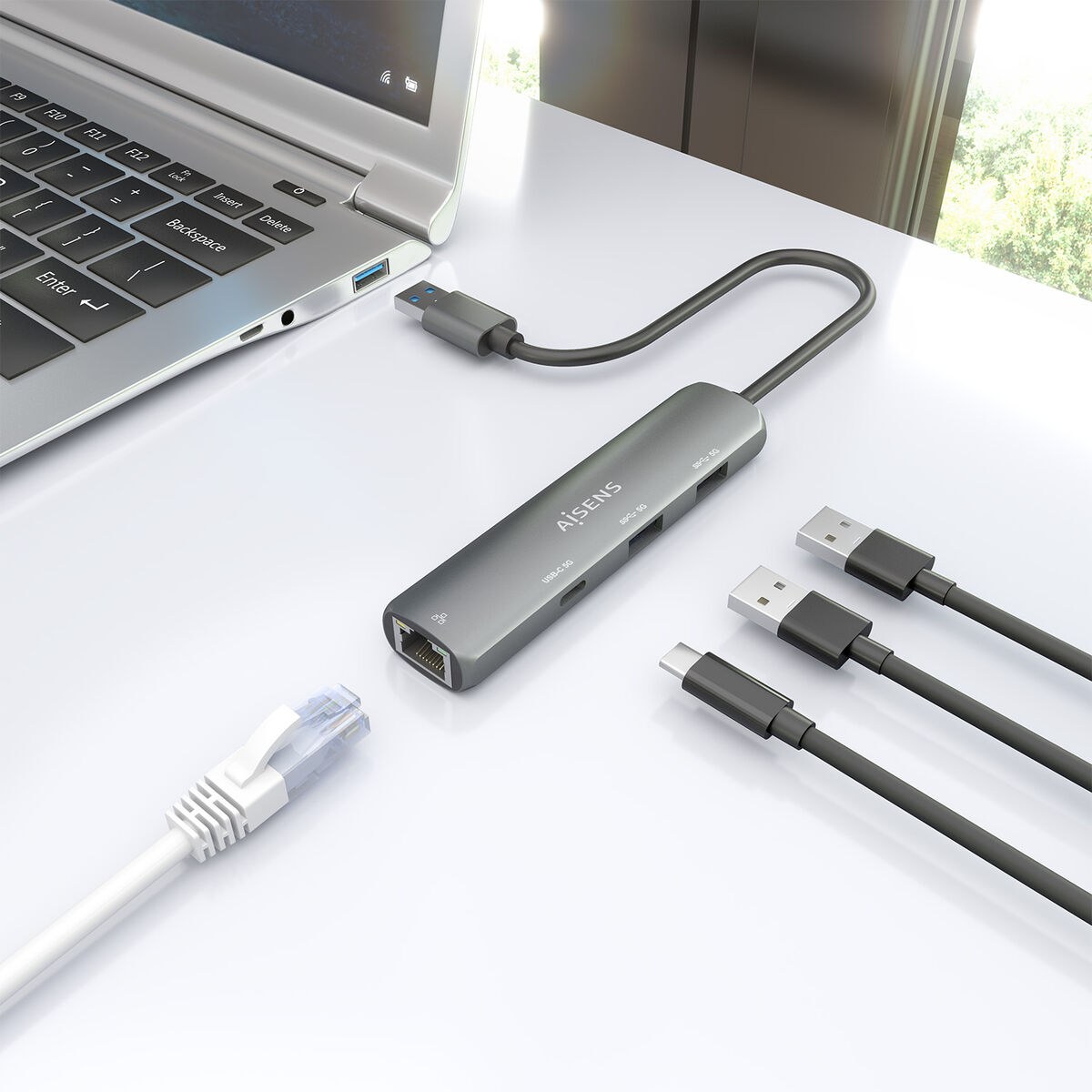 USB-разветвитель ASUC-4P035-GR Серый
