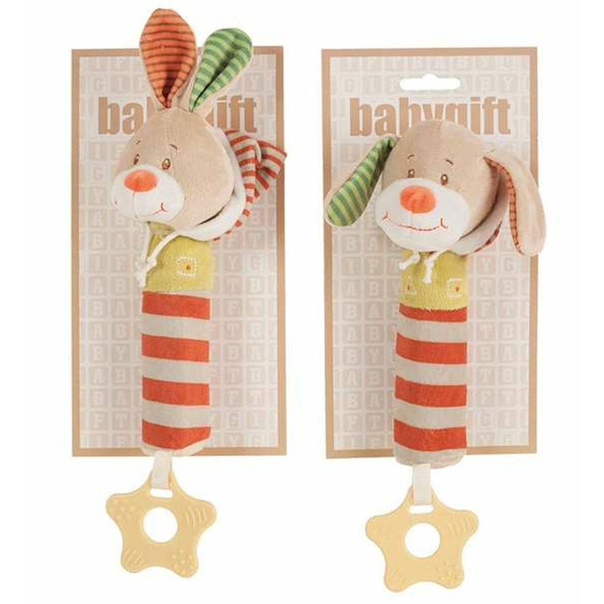 Прорезыватель-погремушка для зуб ребенка Babygift 25 cm 25cm