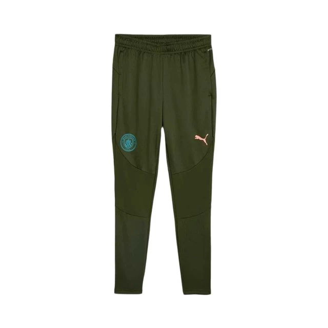 Adult's Tracksuit Bottoms Manchester City Training Green Olive Unisex