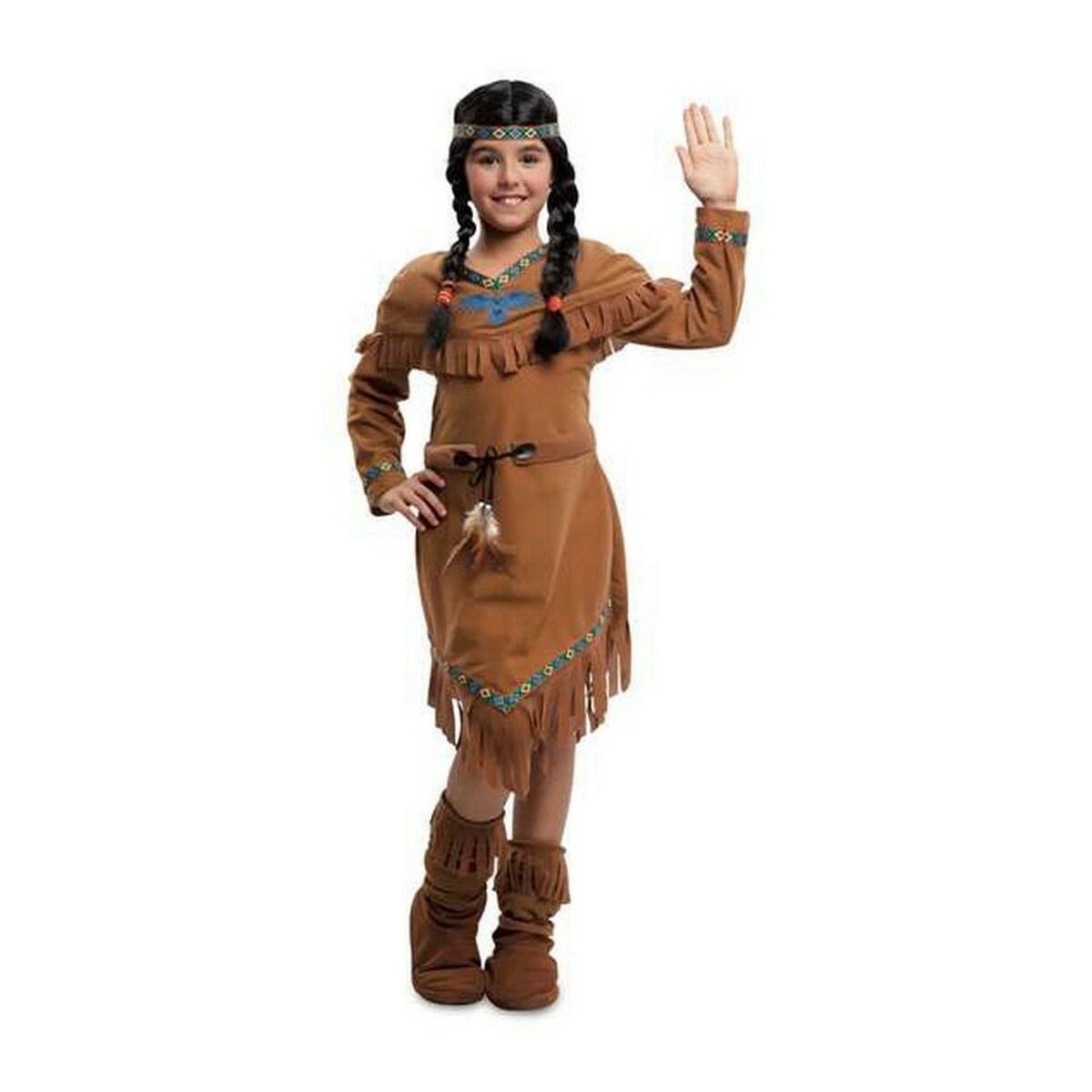 Costume for Children Lady American Indian (4 Pieces)