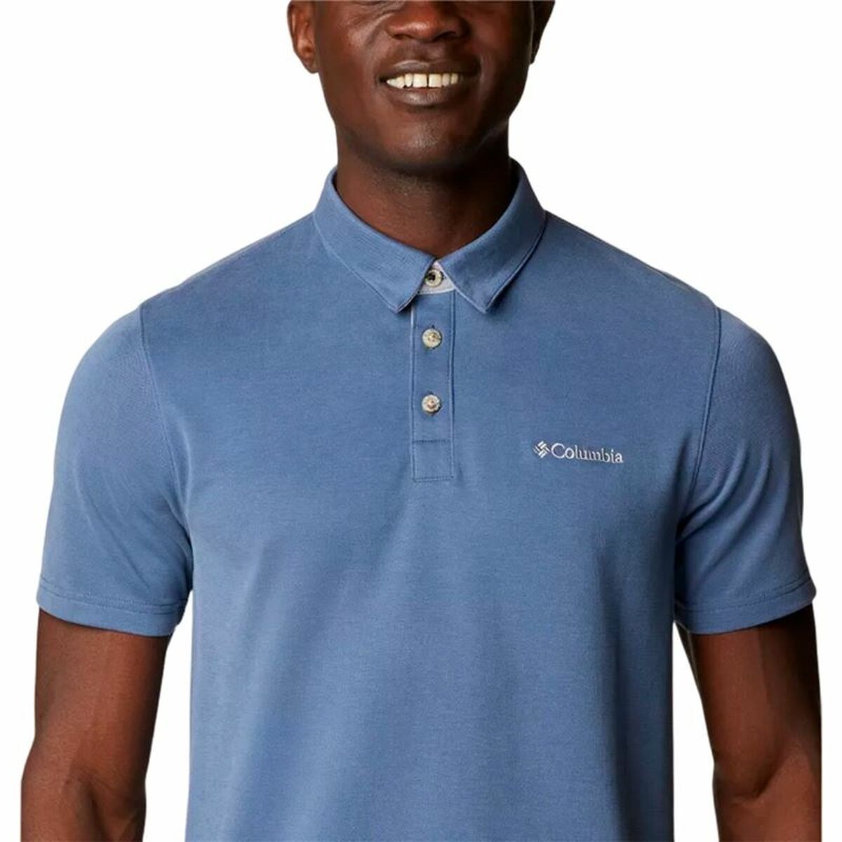 Men’s Short Sleeve Polo Shirt Nelson Point™ Indigo
