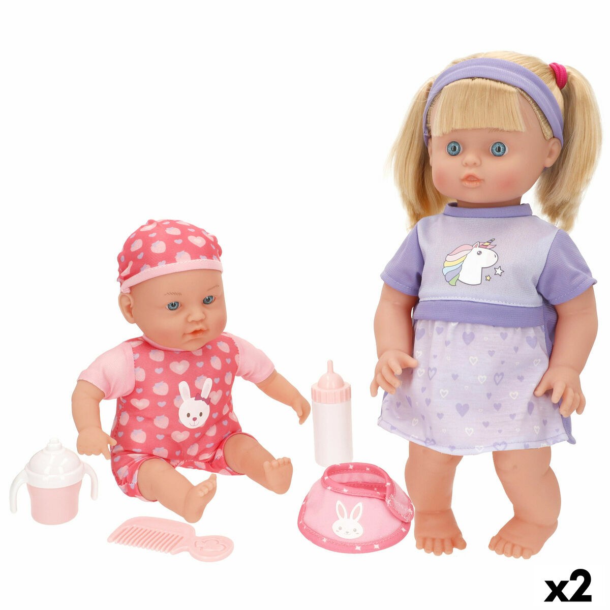 Dolls Set 17 X 42 X 11 CM 2 Units