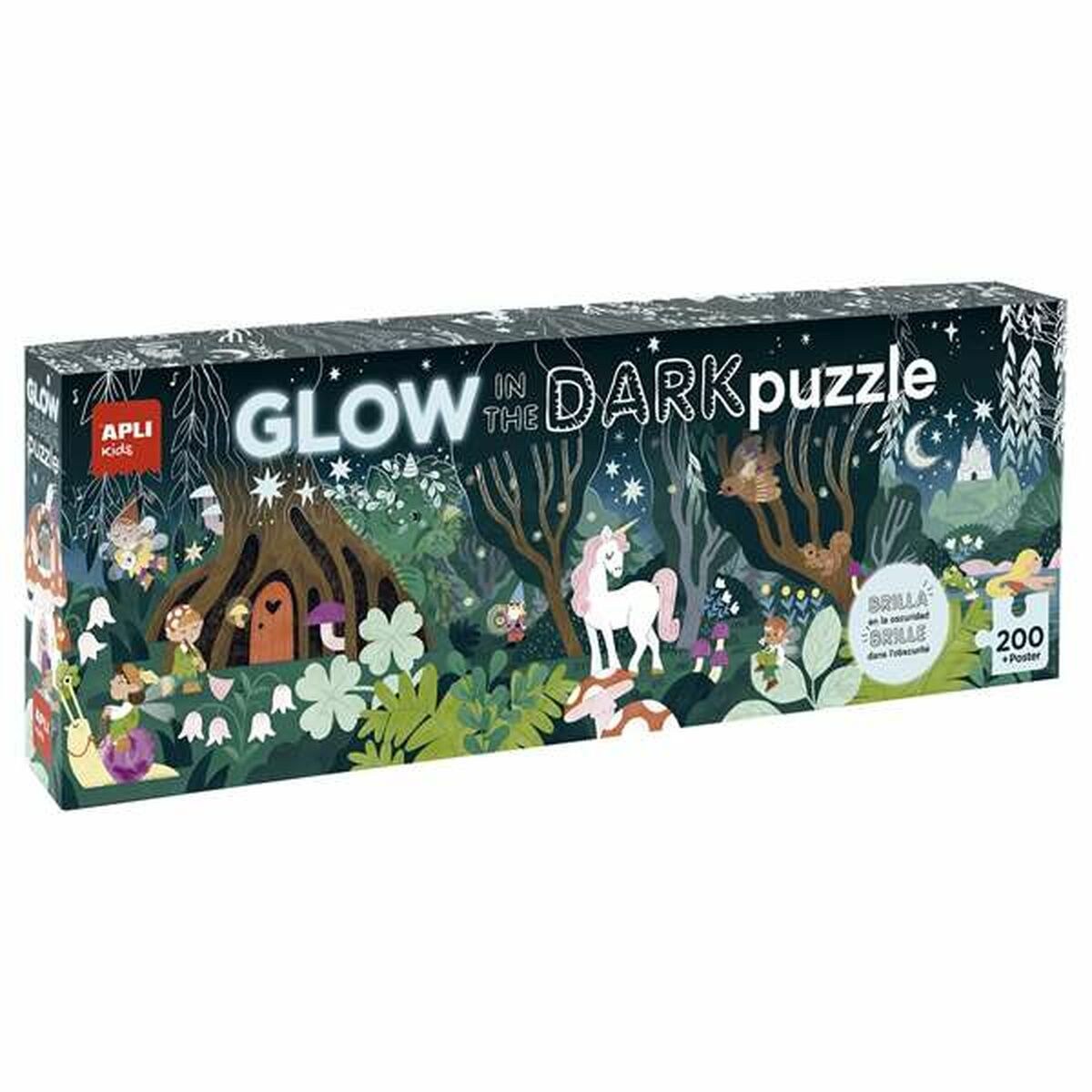 Головоломка Glow In The Dark 200 Предметы