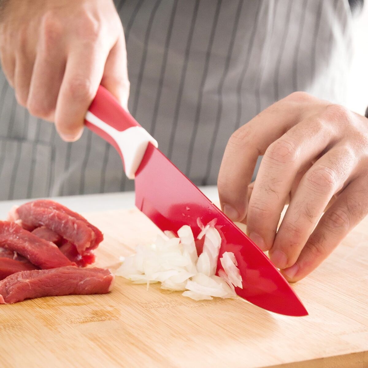 Set of Ceramic Coated Knives with Peeler Knoolvs IG114918 Stainless steel 6 Pieces (Refurbished A)