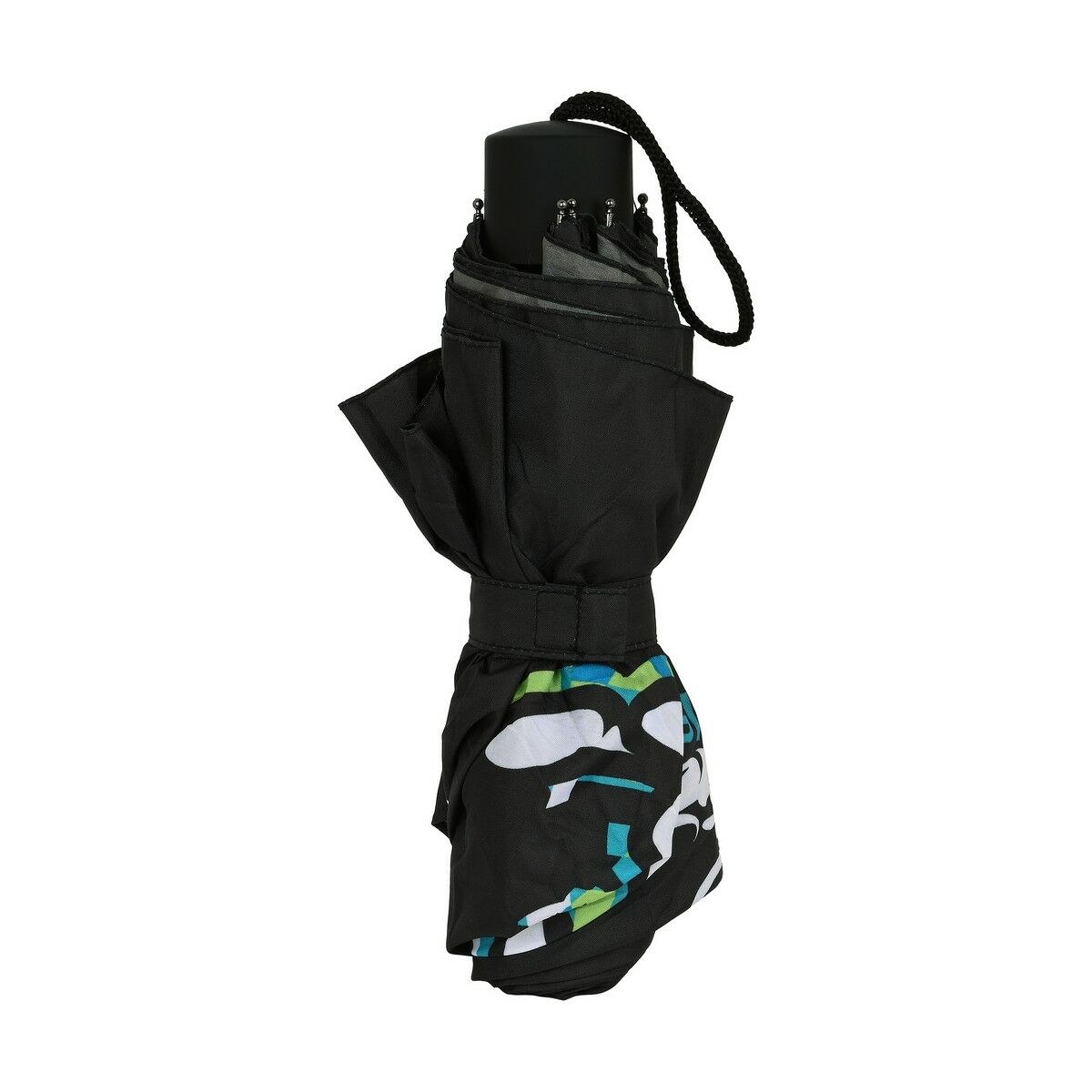 Foldable Umbrella Green bali Black (Ø 98 cm)