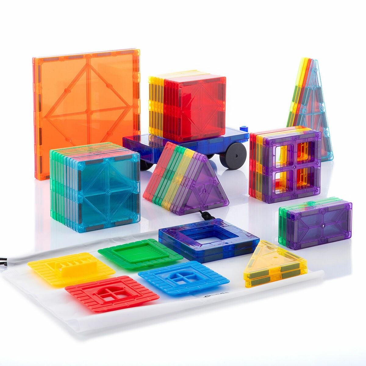 3D Magnetic Building Blocks Magoks 57 Pieces