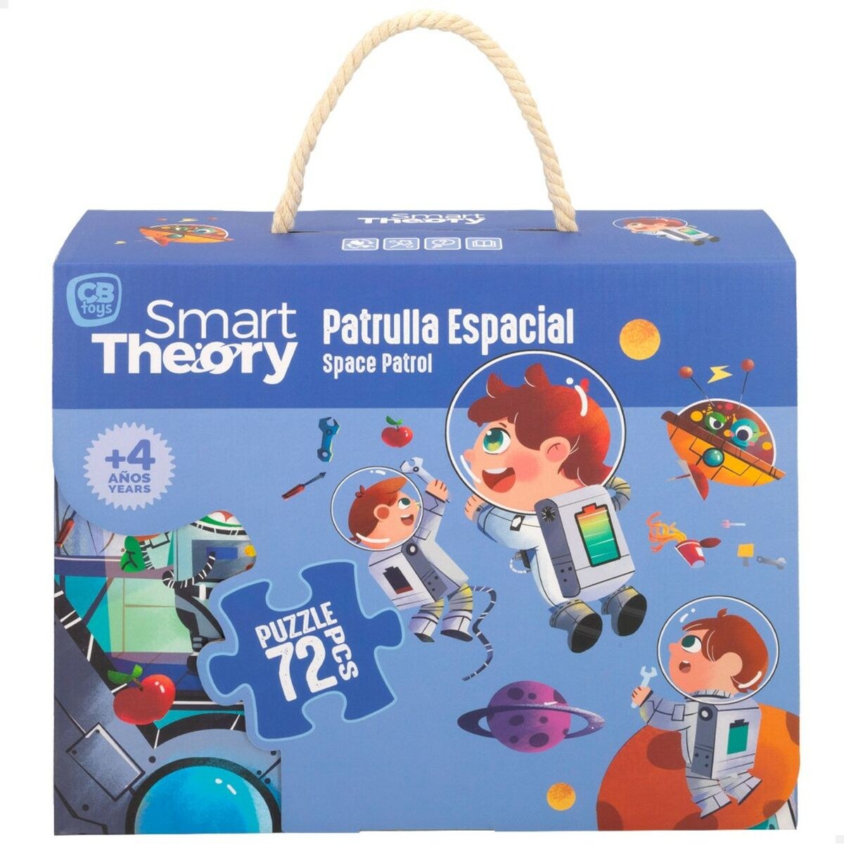 Головоломка Space Patrol 72 Предметы 90 x 60 cm (6 штук)
