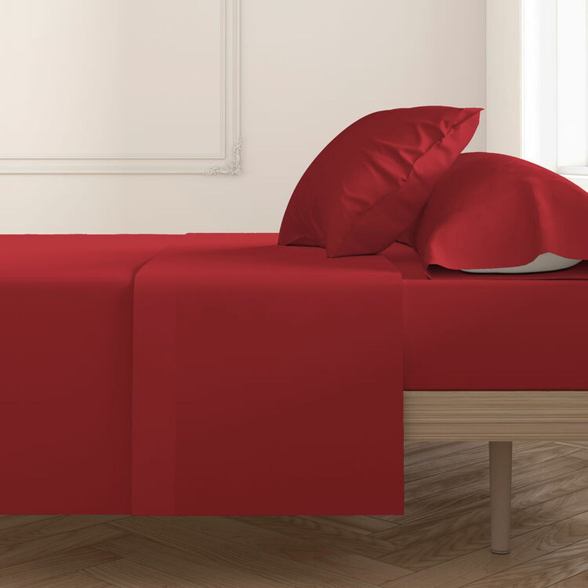 Top sheet Mix Colors Red Single
