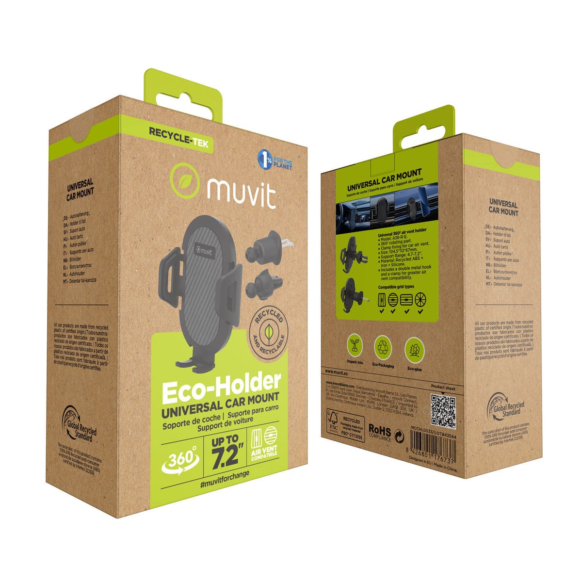 Car Mount Black 7"