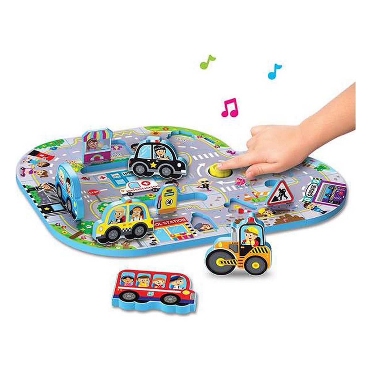 Детский паззл Busy City 11 Предметы