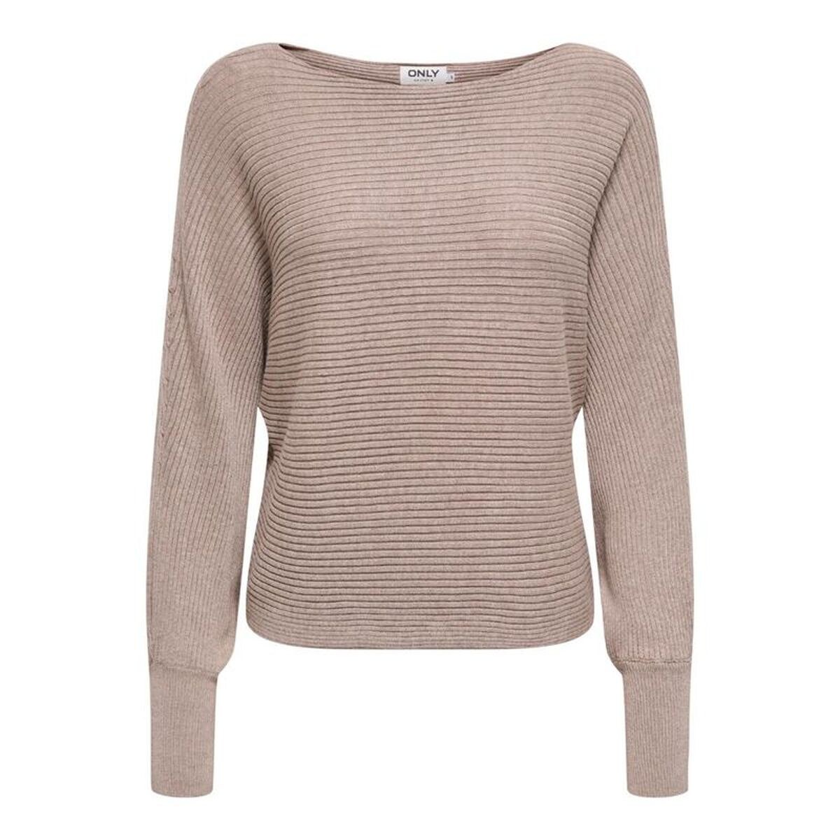 Women’s Sweatshirt without Hood Onladaline Life Beige
