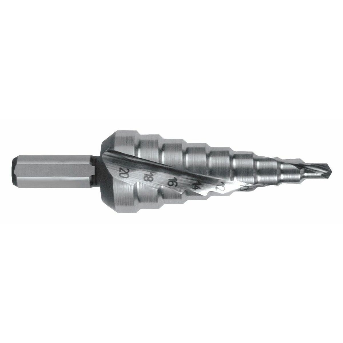 Ступенчатое сверло 101051H 4 mm 6 mm 9 mm 12 mm 20 mm