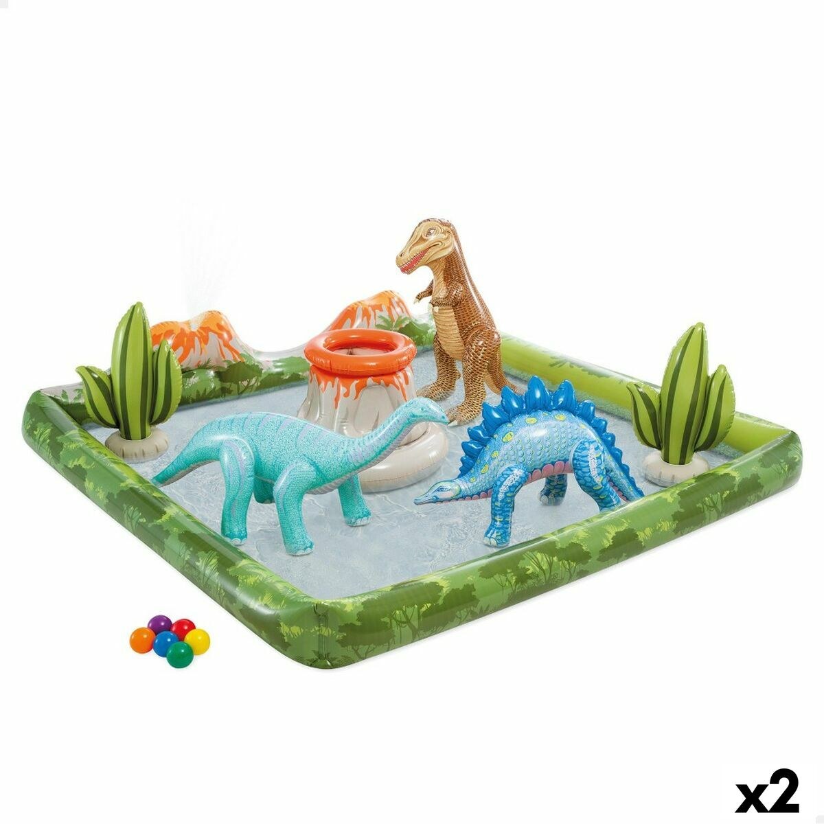 Игрушка, поливалка, распылитель воды PVC 201 x 36 x 201 cm