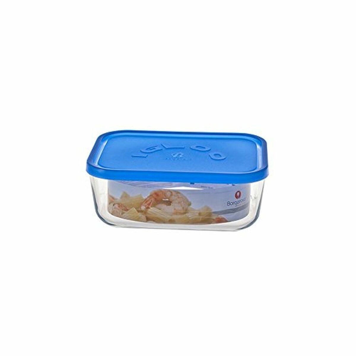 Судок Igloo Синий Прямоугольный 400 ml 13,5 x 9,5 x 6,5 cm 19 x 13,5 x 7,2 cm