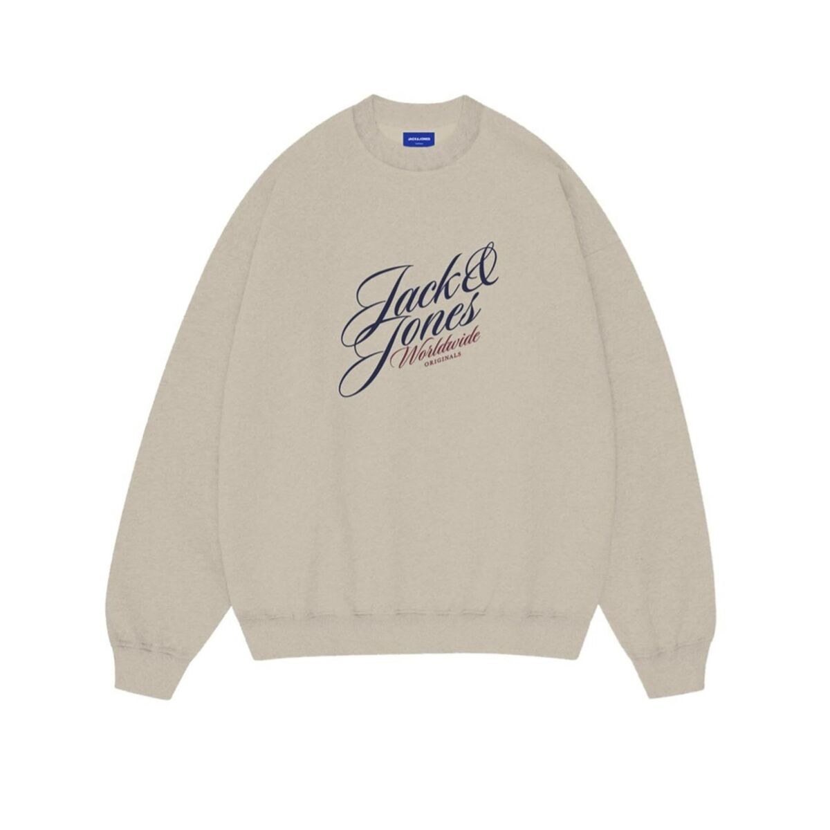 Men’s Sweatshirt without Hood JORINWOOD SWEAT CREW NECK FST 12286583 Beige