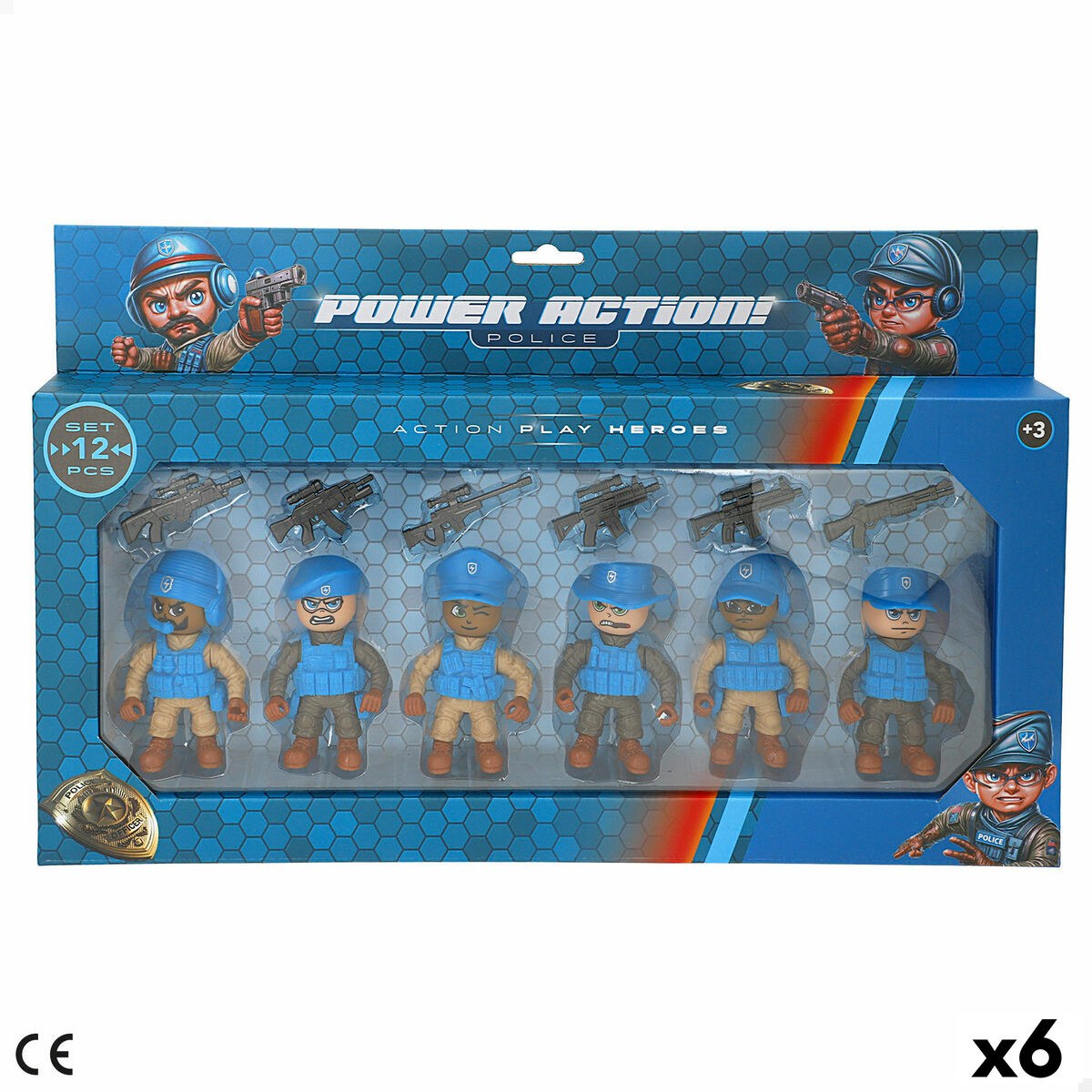 Playset 5 x 8 x 4 cm 6 штук