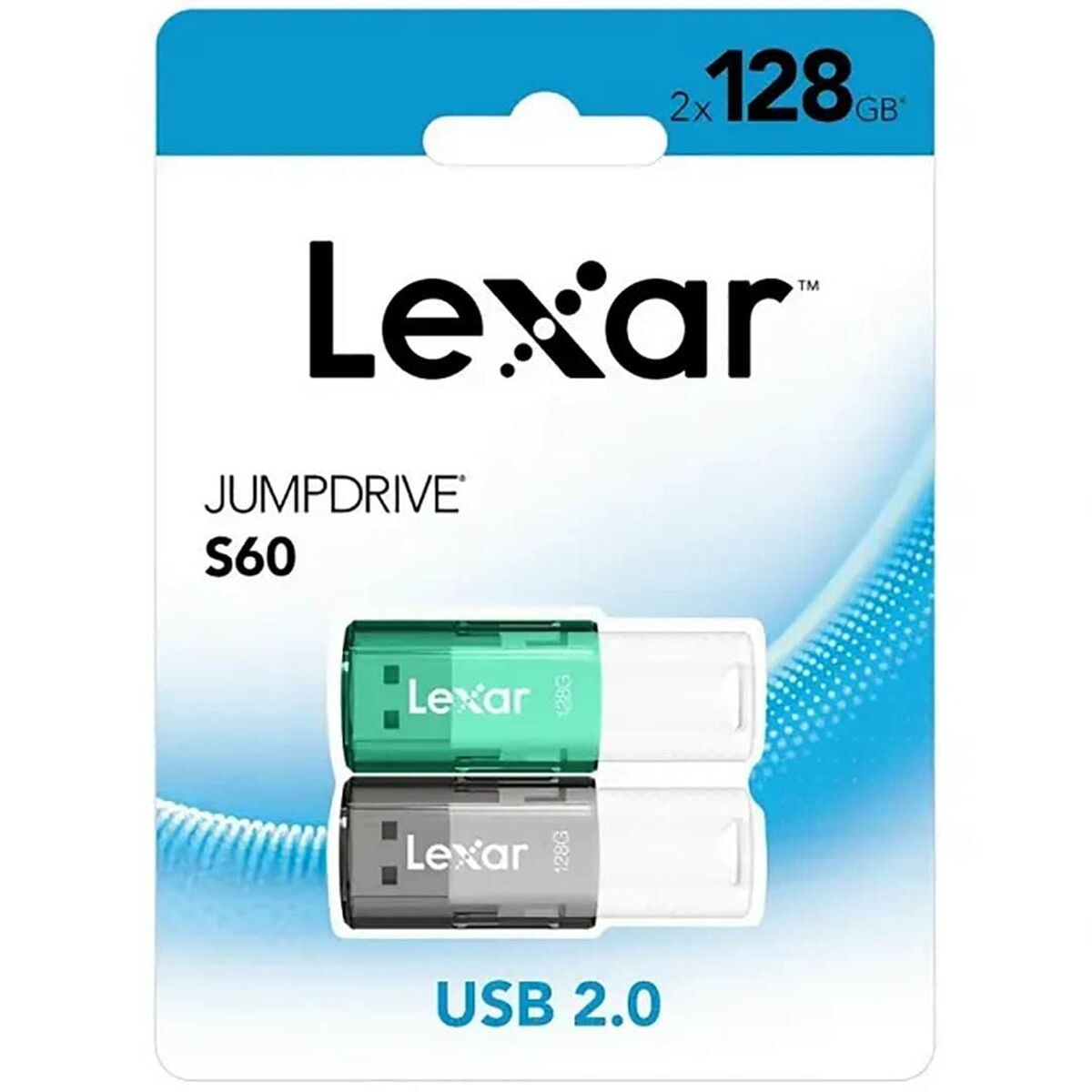 USB stick JUMPDRIVE S60 Green Grey 128 GB