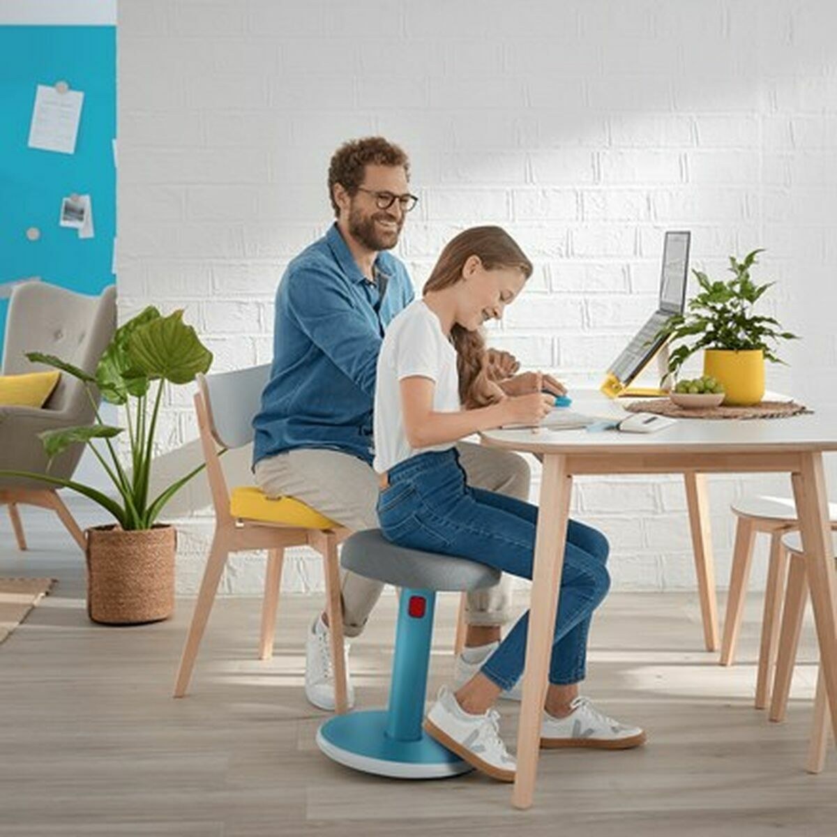 Ergonomic Stool Ergo Cosy Active Plastic