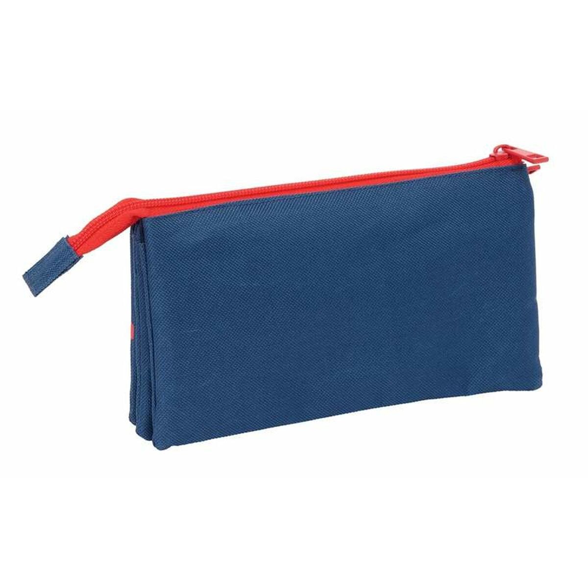 Triple Carry-all Navy Blue 22 x 12 x 3 cm