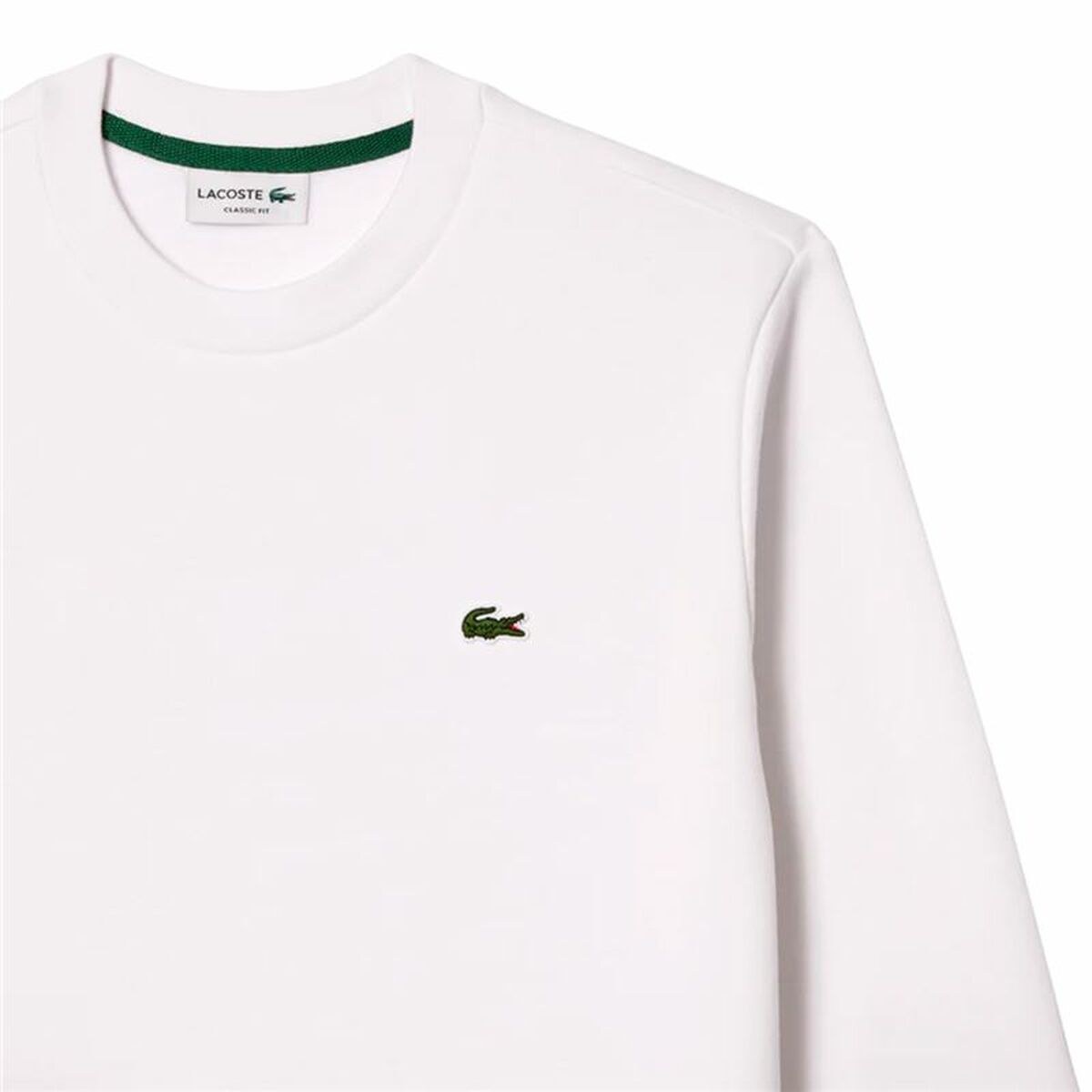 Men’s Sweatshirt without Hood Core Performance White